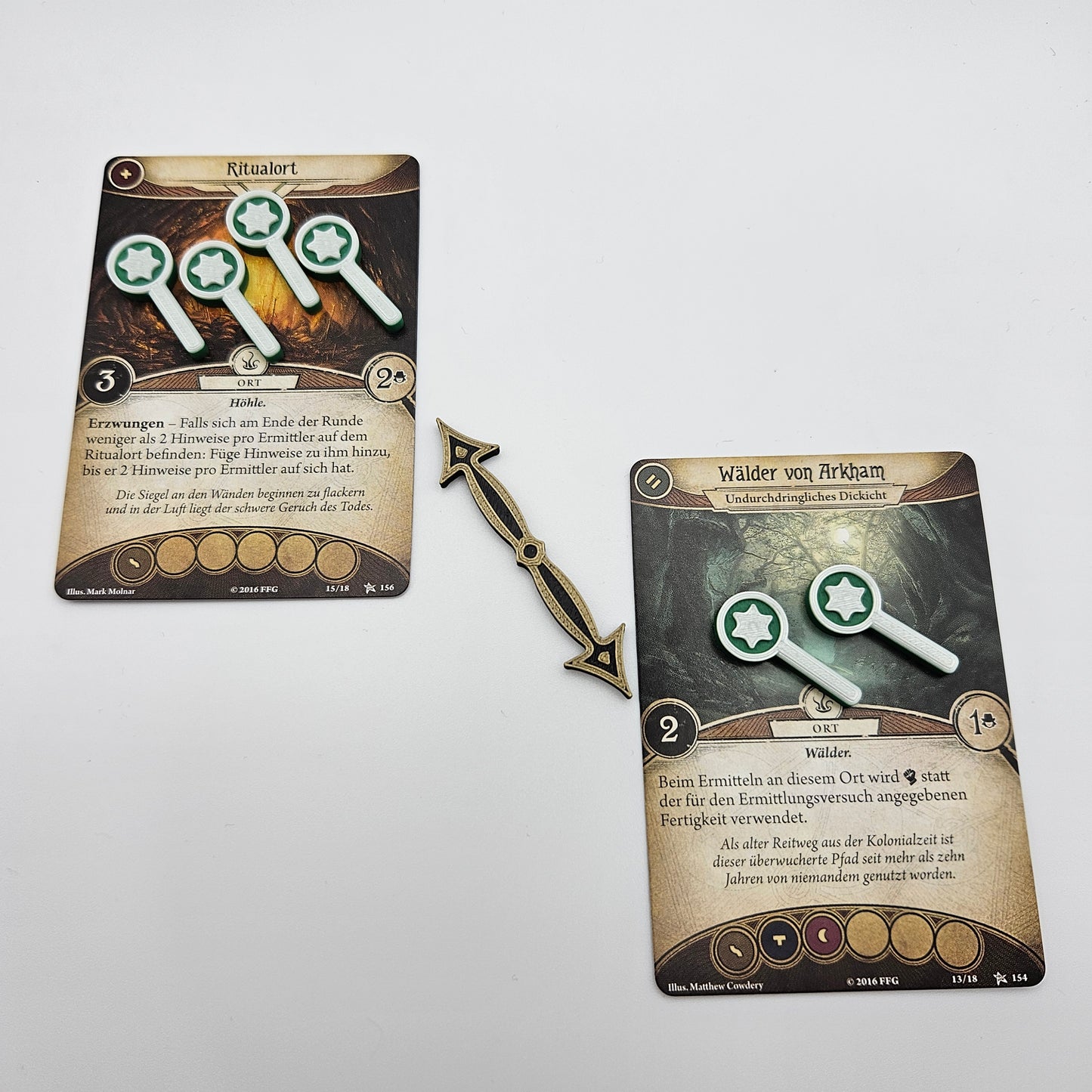 3D Hinweis Token für Arkham Horror LCG Set (Inoffizielles Produkt)