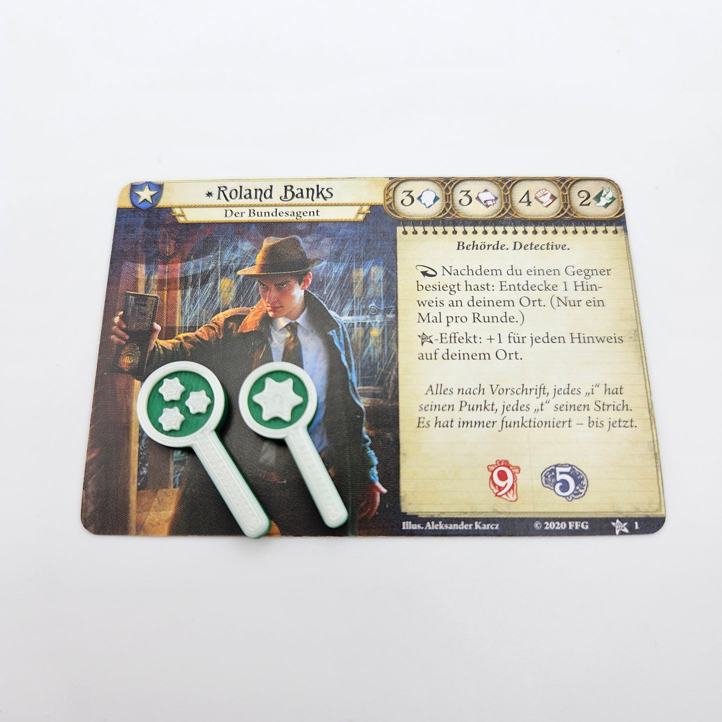 3D Hinweis Token für Arkham Horror LCG Set (Inoffizielles Produkt)