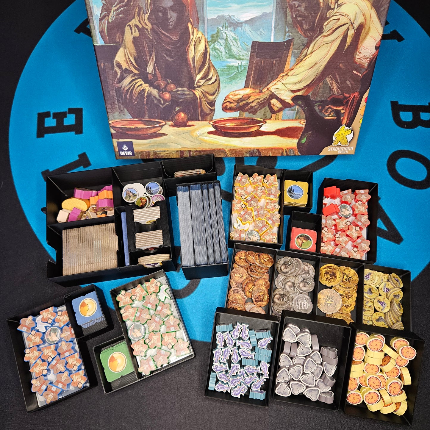 Ierusalem, Anno Domino Insert Jerusalem (Inoffizielles Produkt) Sleeve Kompatibel
