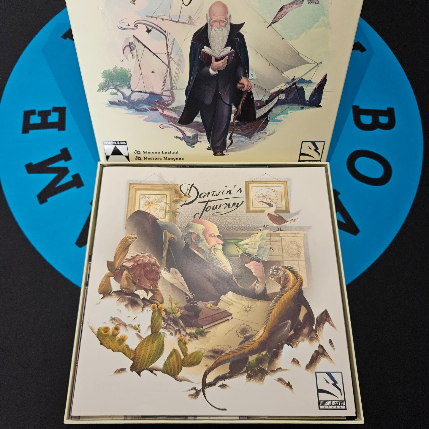 Insert für Darwins Journey (Inoffizielles Produkt) SLEEVE KOMPATIBEL