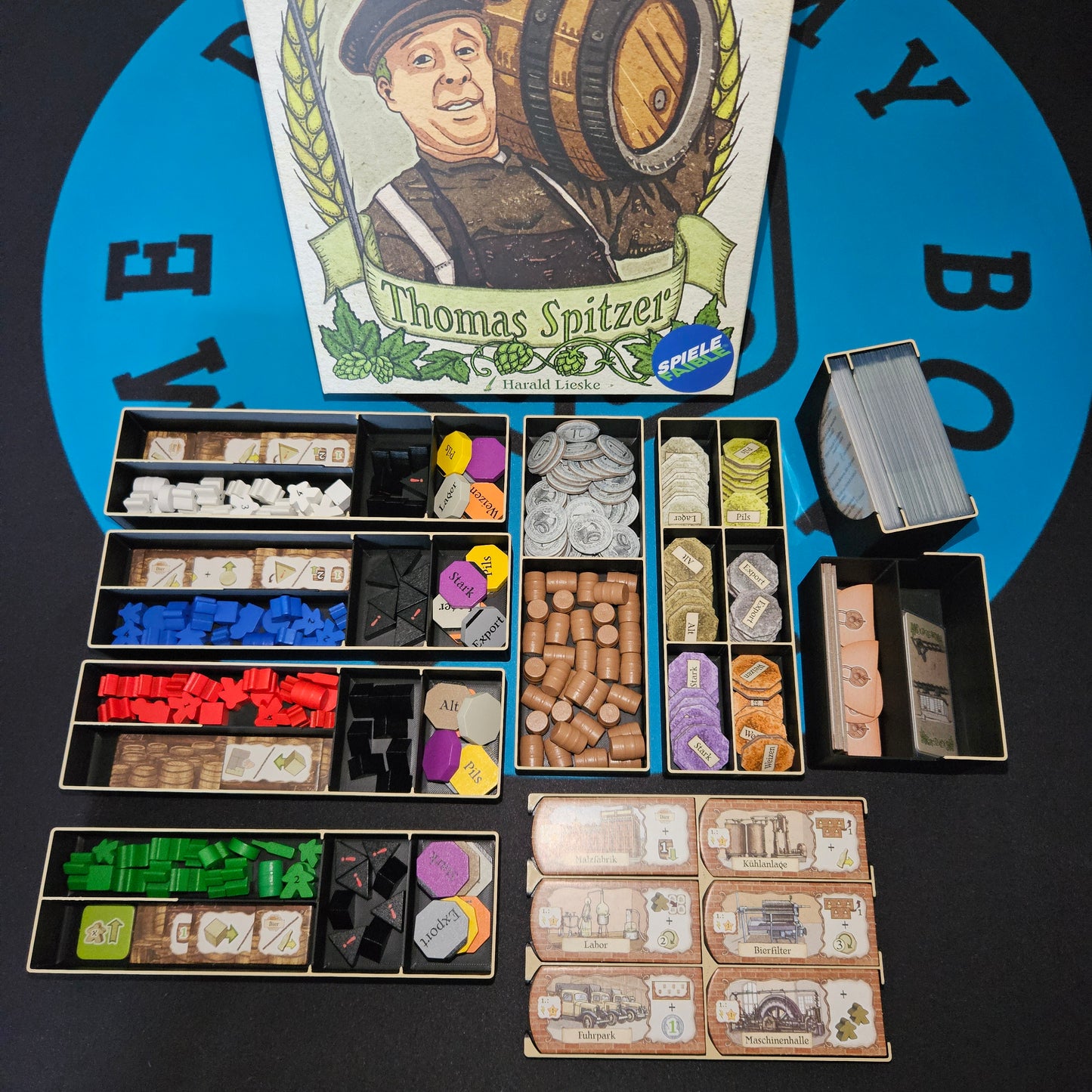 Insert für Bier Pioniere + Expansion Sleeve kompatibel (Inoffizielles Produkt)