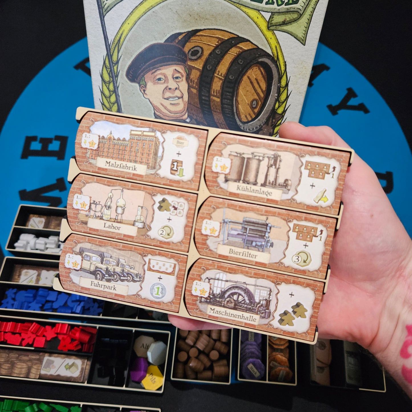 Insert für Bier Pioniere + Expansion Sleeve kompatibel (Inoffizielles Produkt)