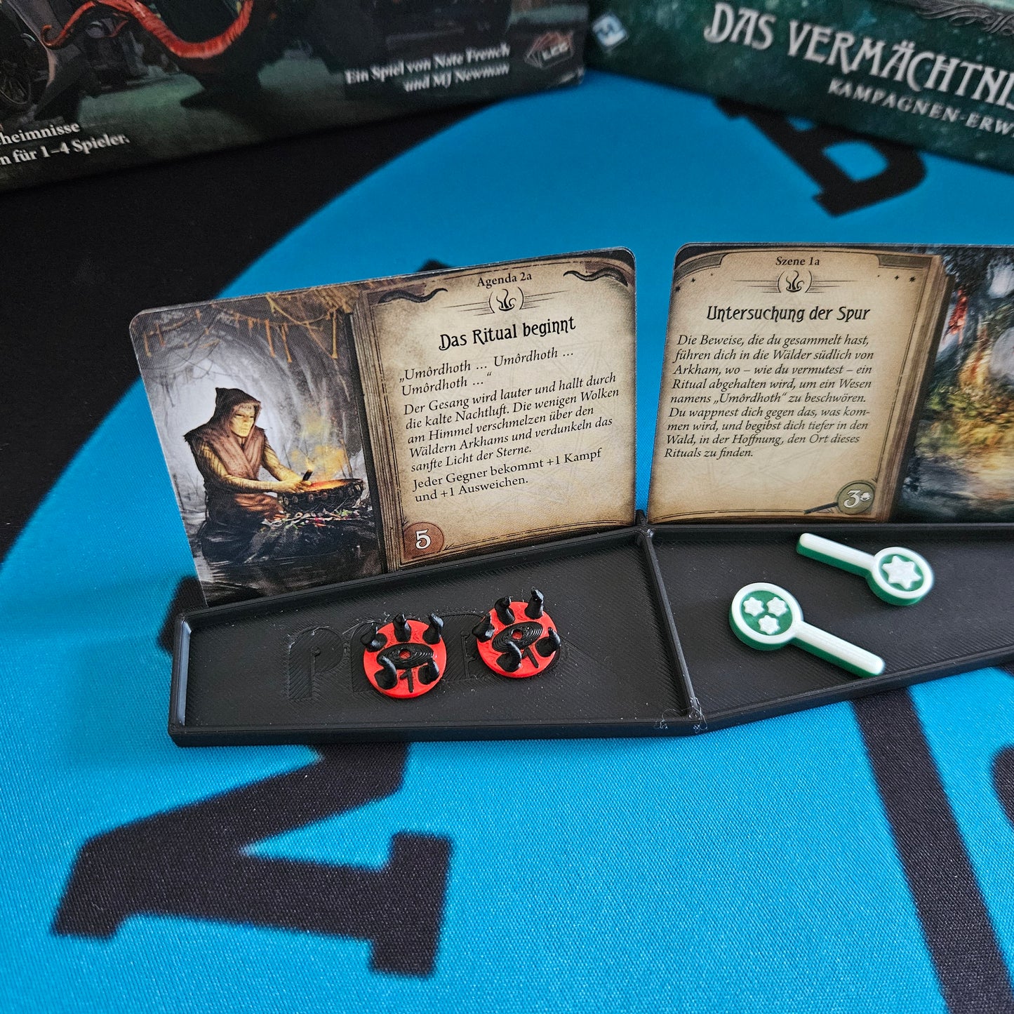Doom / Verderbnis Token für Arkham Horror LCG (Inoffizielles Produkt)
