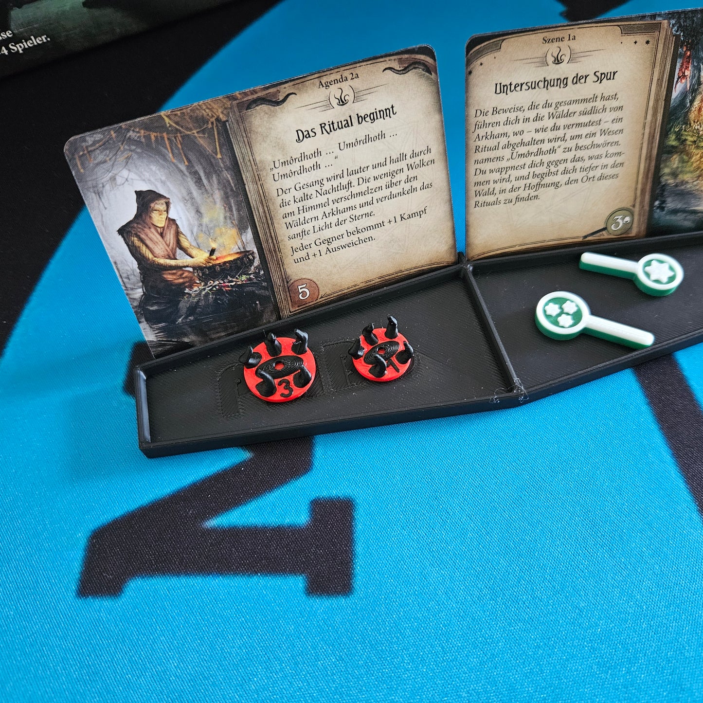 Doom / Verderbnis Token für Arkham Horror LCG (Inoffizielles Produkt)