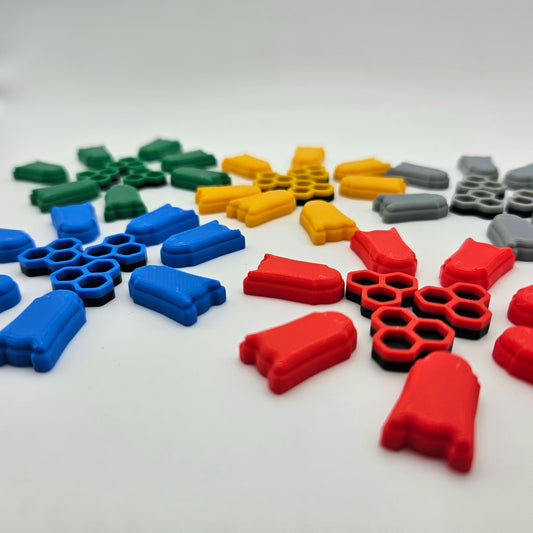 3D Token für Apiary / Astrobienen Kapsel Bienenwabe (Inoffizielles Produkt)