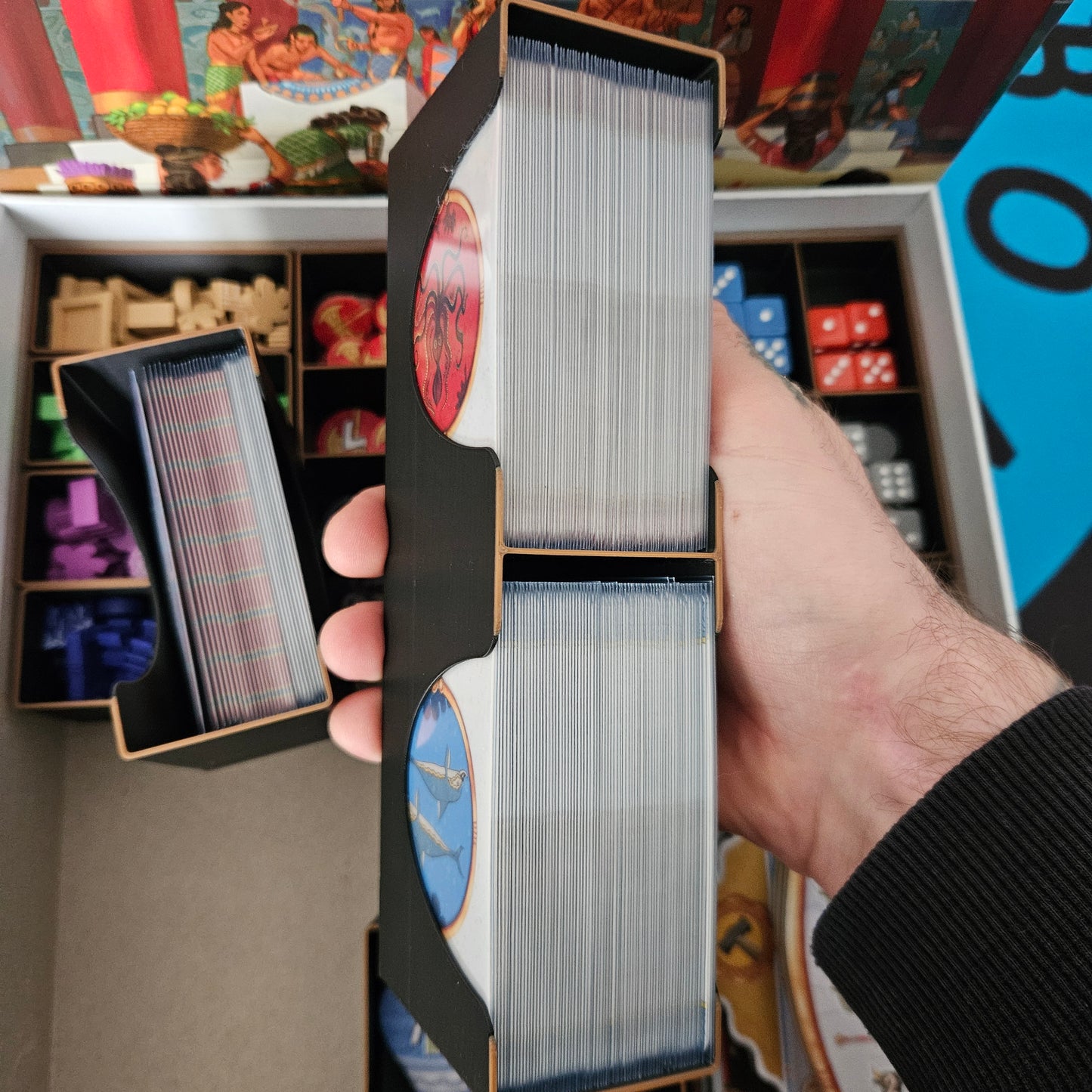 Insert für Minos: Anbruch der Bronzezeit (Inoffizielles Produkt) Sleeve Kompatibel