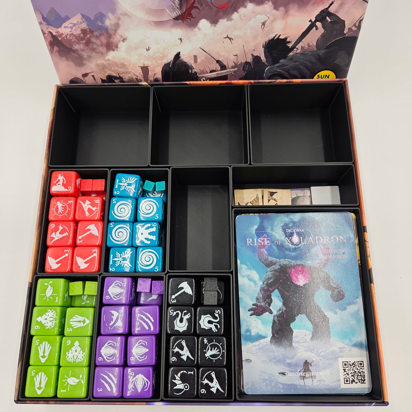 Insert für Dice War + Alle Erweiterungen
