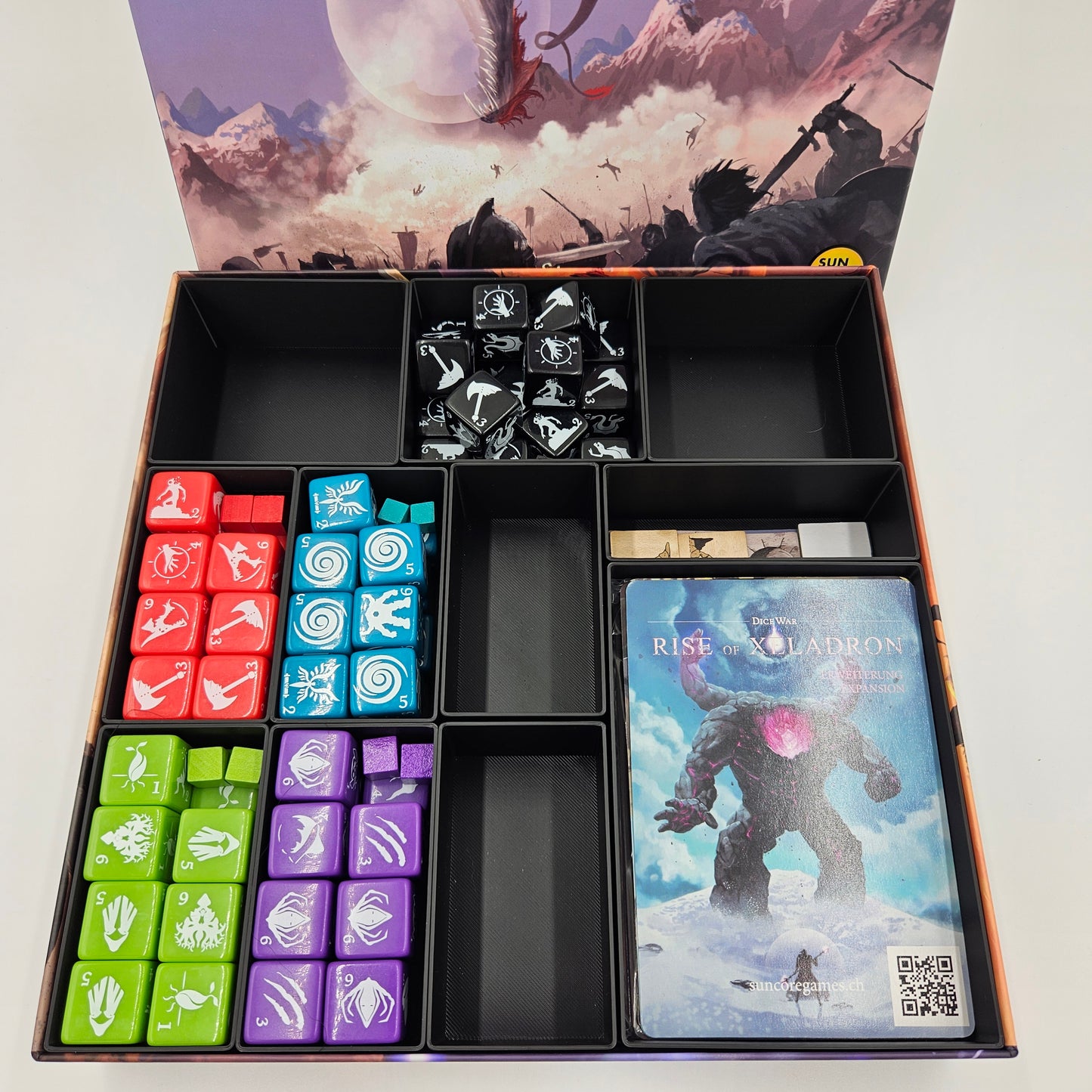 Insert für Dice War + Alle Erweiterungen