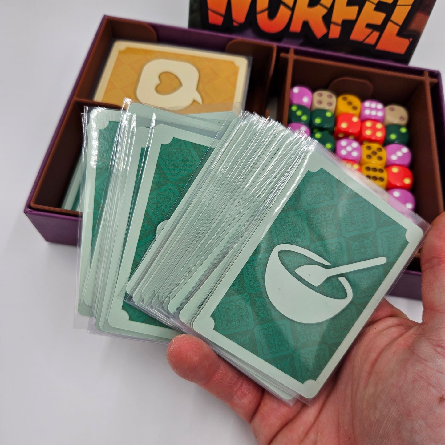 Insert für Gemüsewürfel inkl. Rahmen / Sleeve Kompatibel