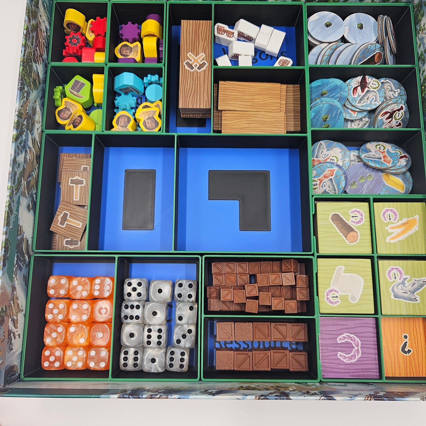 Insert für Saltfjord + 3D Token