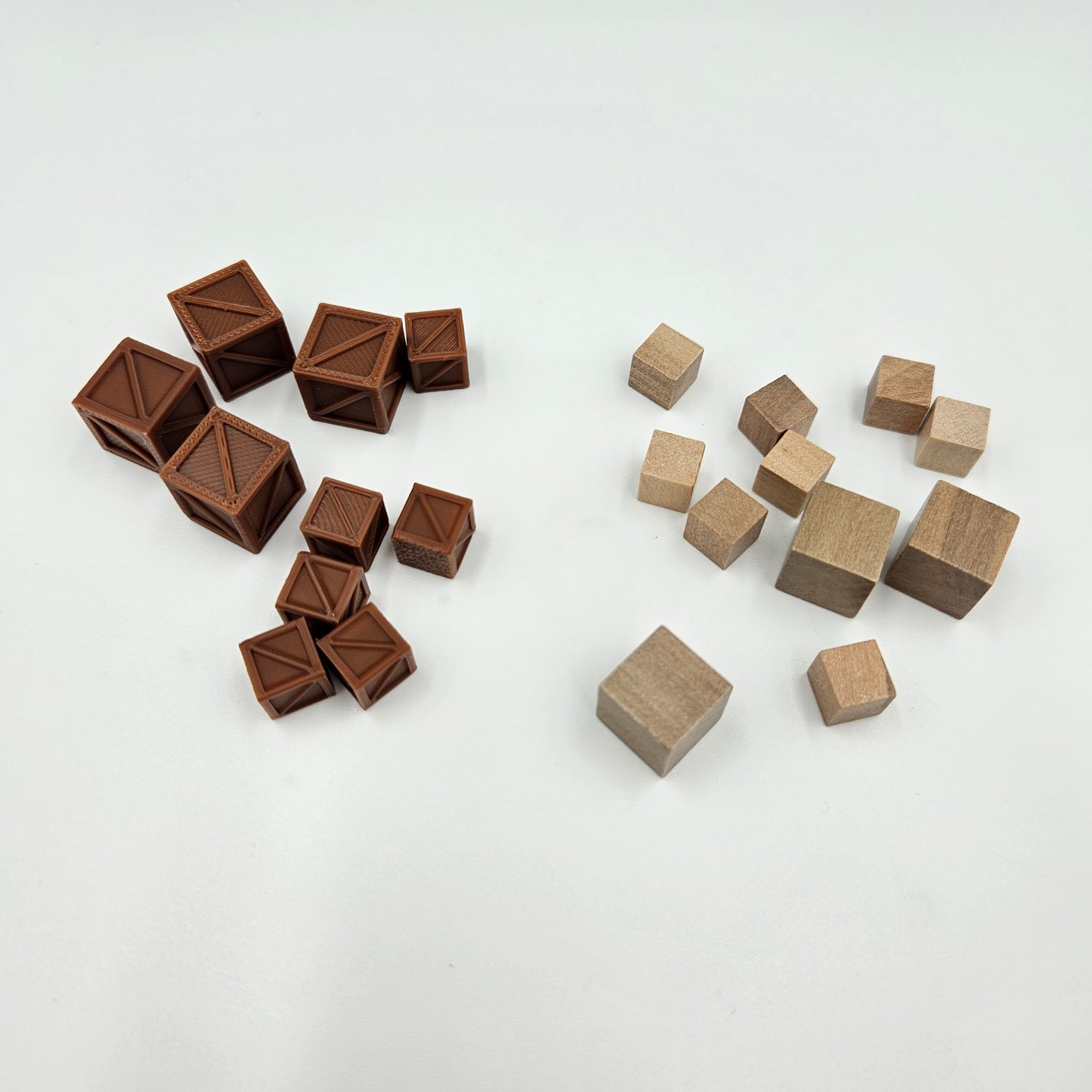 3D Ressourcen für Saltfjord Brettspiel