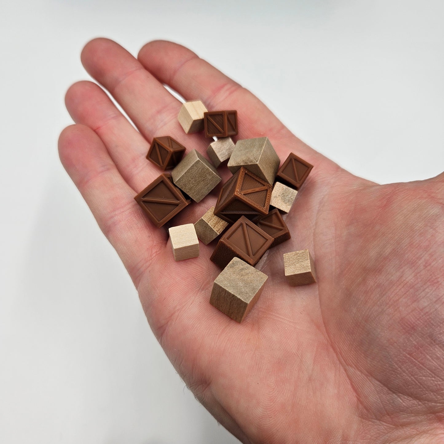 3D Ressourcen für Saltfjord Brettspiel