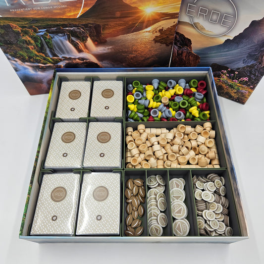 Insert für "Erde" + Erweiterung (Inoffizielles Produkt) Sleeves Kompatibel