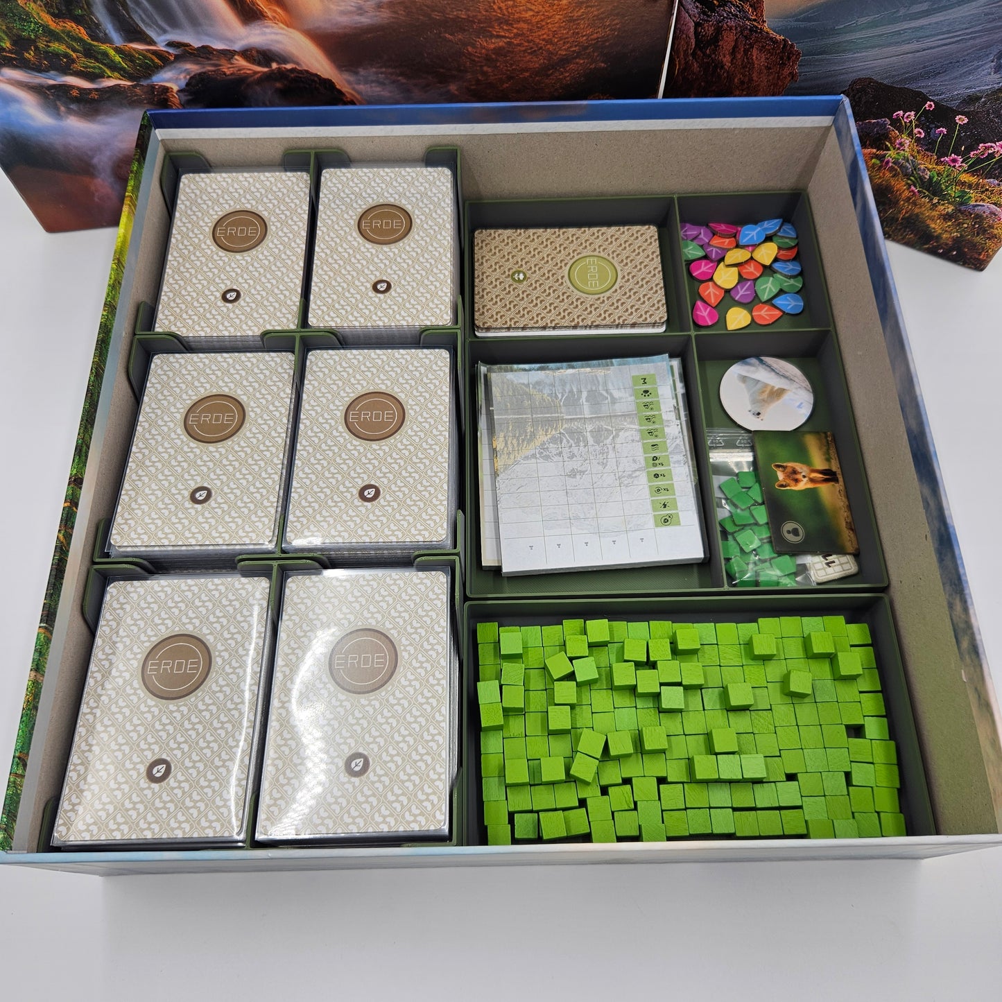 Insert für "Erde" + Erweiterung (Inoffizielles Produkt) Sleeves Kompatibel
