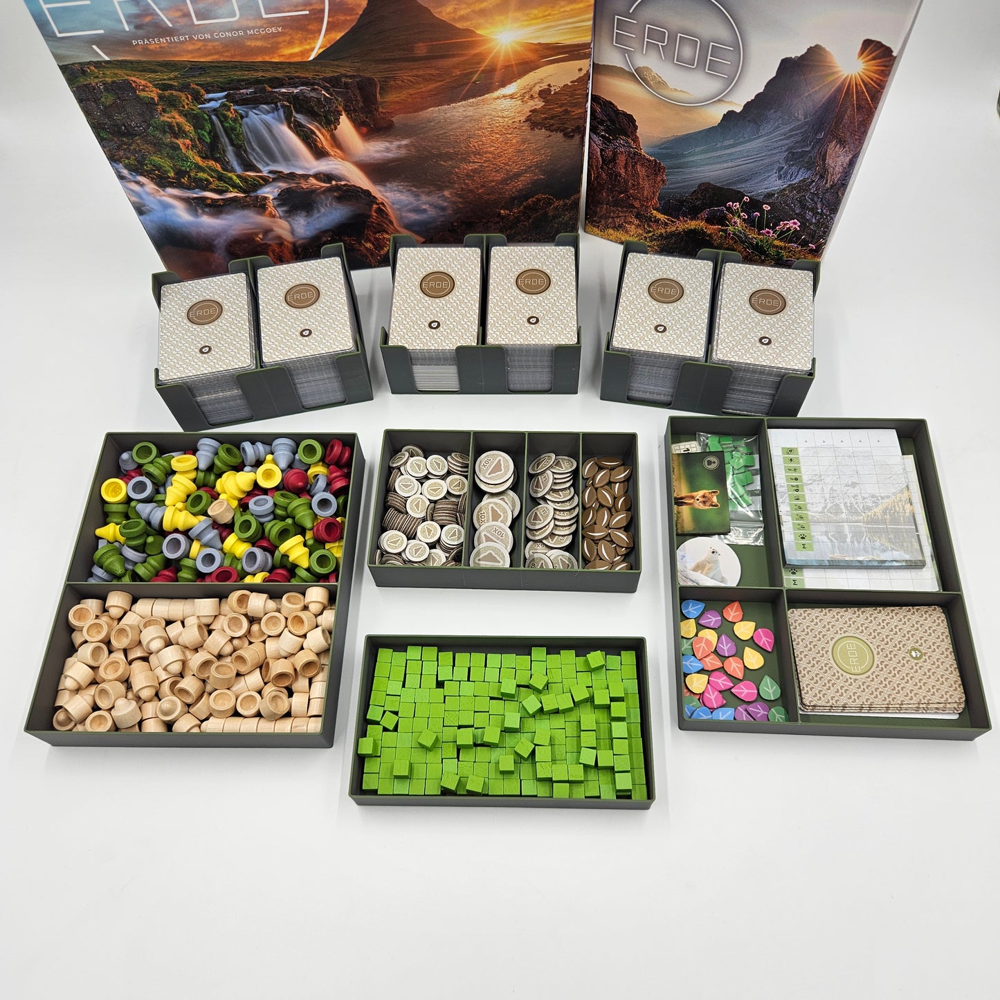 Insert für "Erde" + Erweiterung (Inoffizielles Produkt) Sleeves Kompatibel