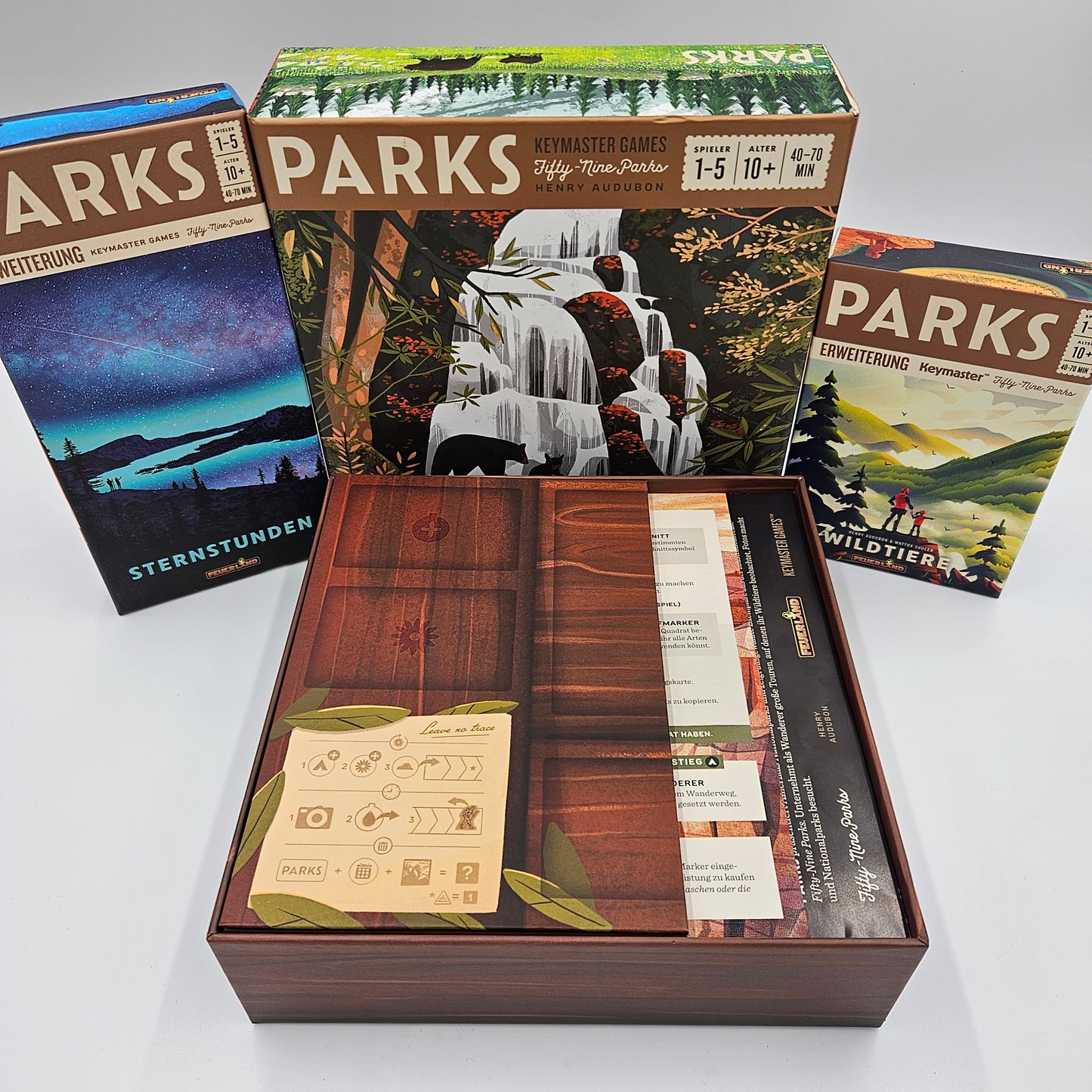 Insert für "Parks" + Erweiterungen (Inoffizielles Produkt)