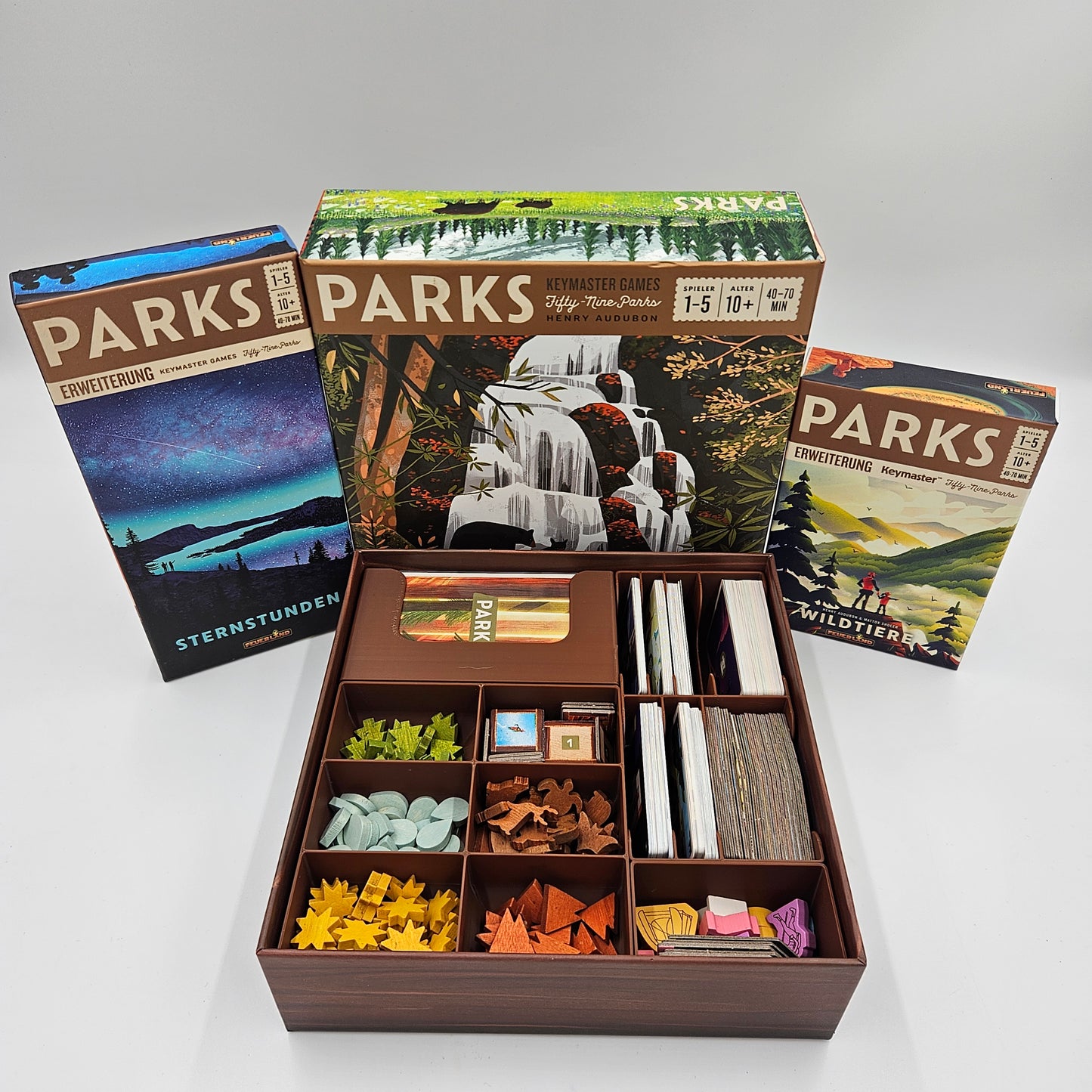 Insert für "Parks" + Erweiterungen (Inoffizielles Produkt)