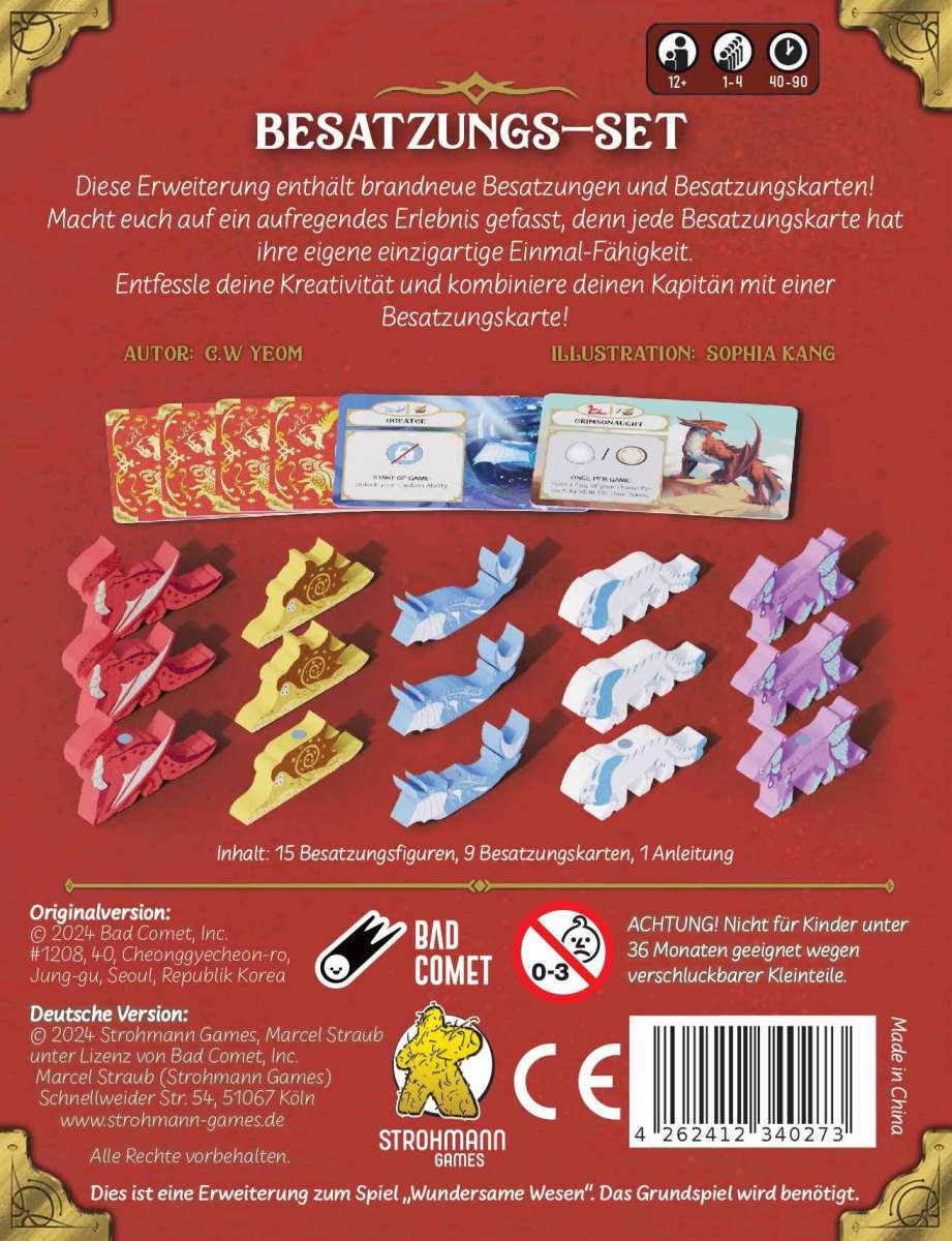 Wundersame Wesen - Besatzungs-Set