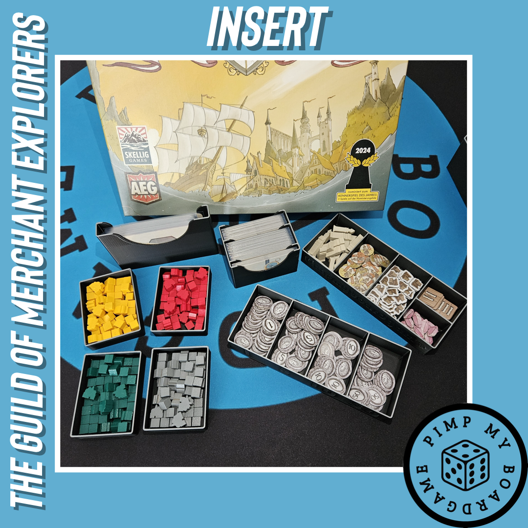 Insert für Gilde Der Fahrenden Händler Sleeve Kompatibel (Inoffizielles Produkt)