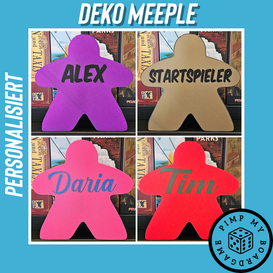 Deko Meeple Personalisiert