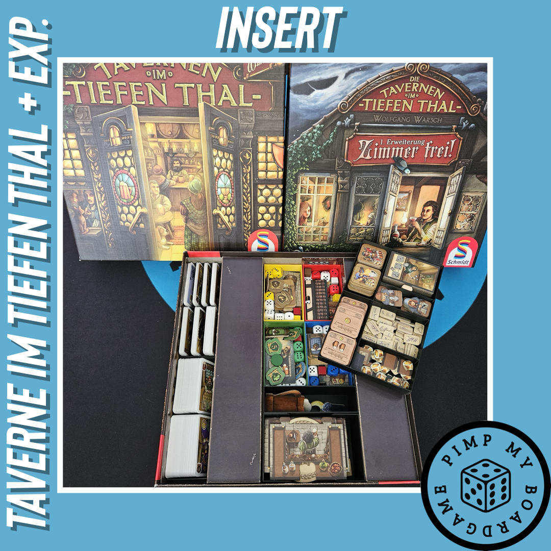 Insert Für Tavernen Im Tiefen Thal + Erweiterung (Inoffiziell)
