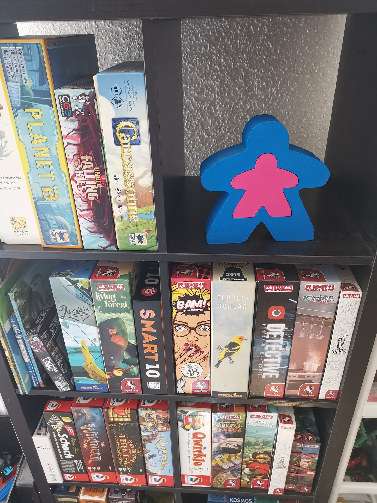 Deko Meeple versch. Farben/Größen