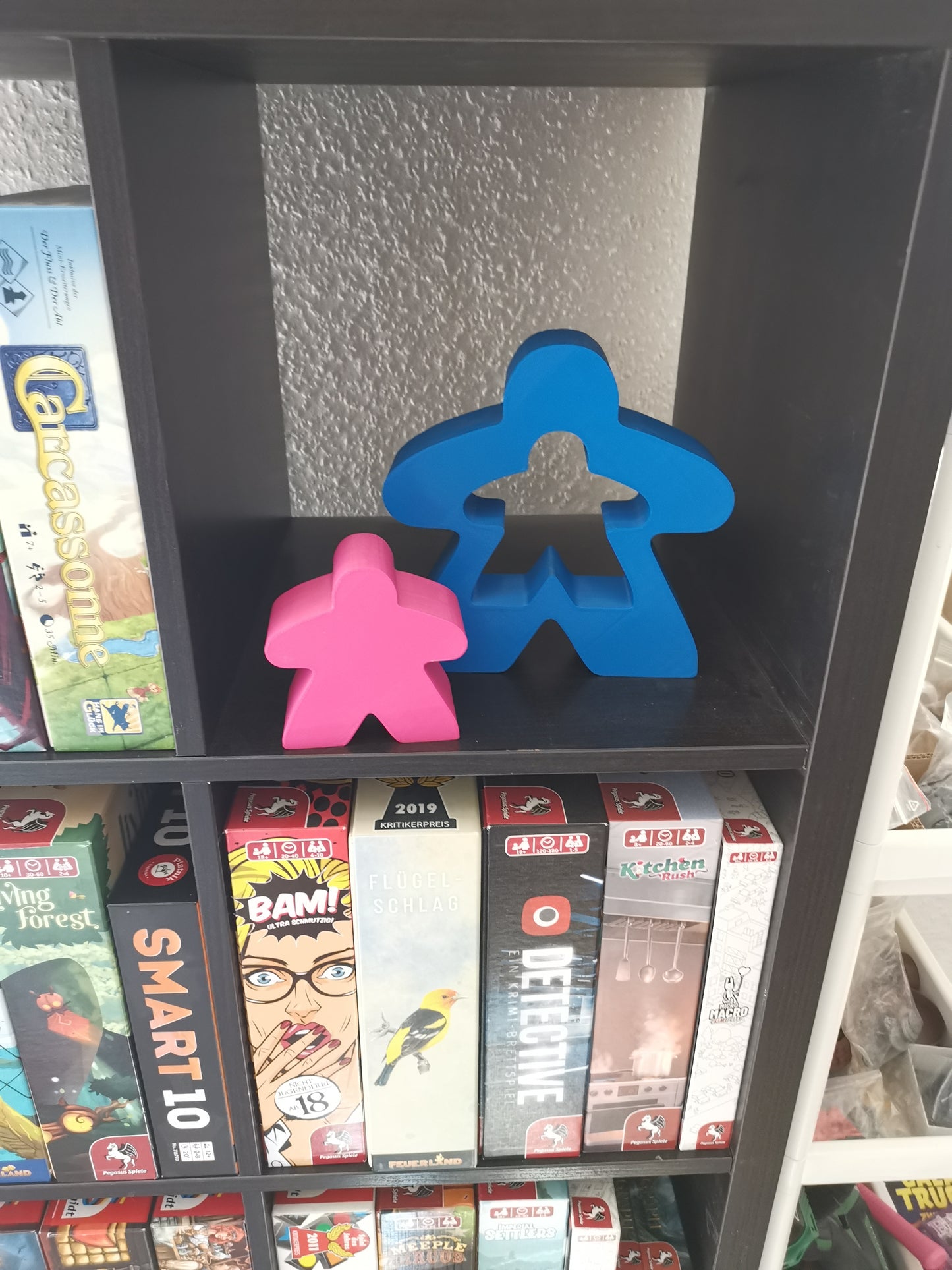 Deko Meeple versch. Farben/Größen