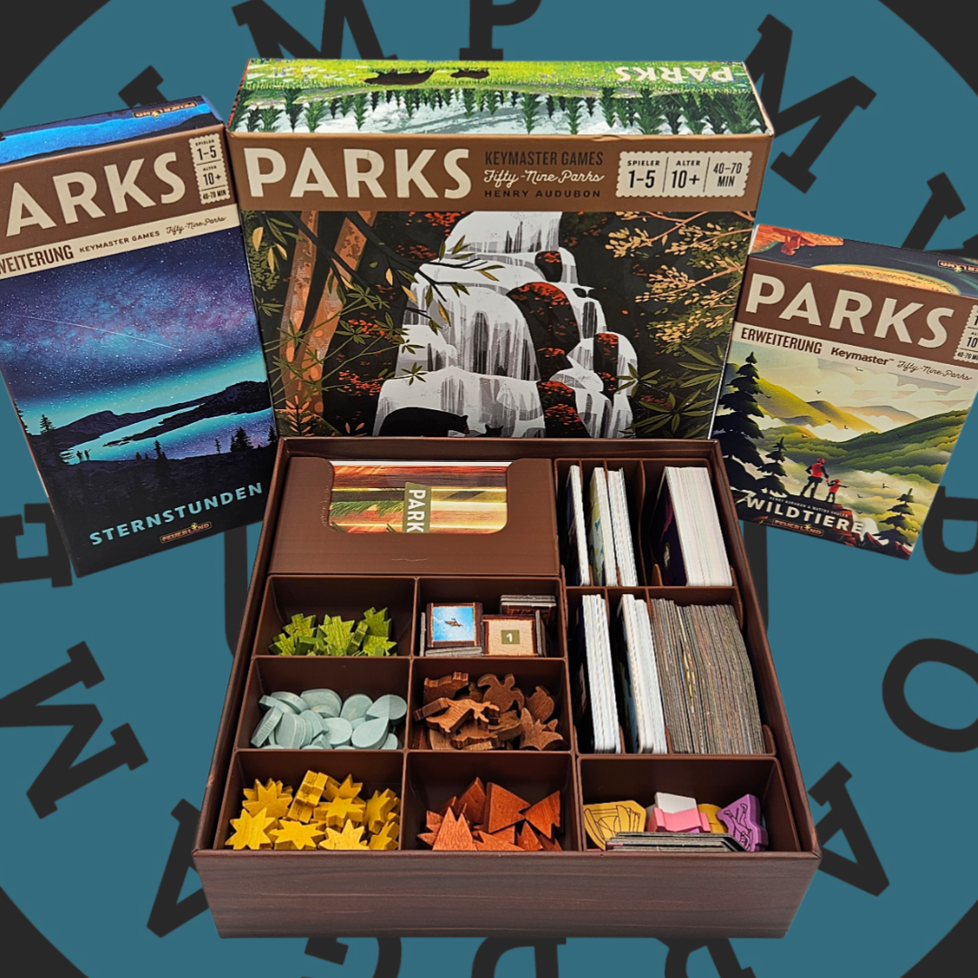 Insert für "Parks" + Erweiterungen (Inoffizielles Produkt)