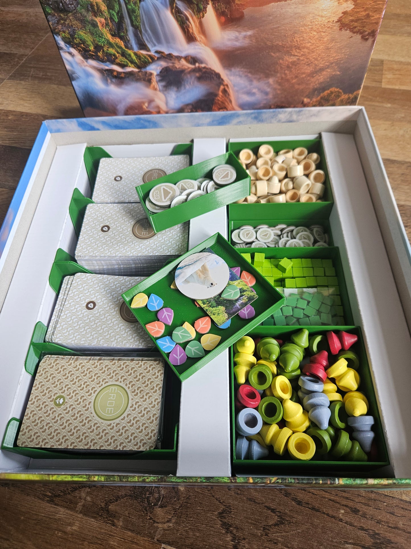 Insert Inlay Aufbauhilfe Erde Brettspiel (Inoffiziell)