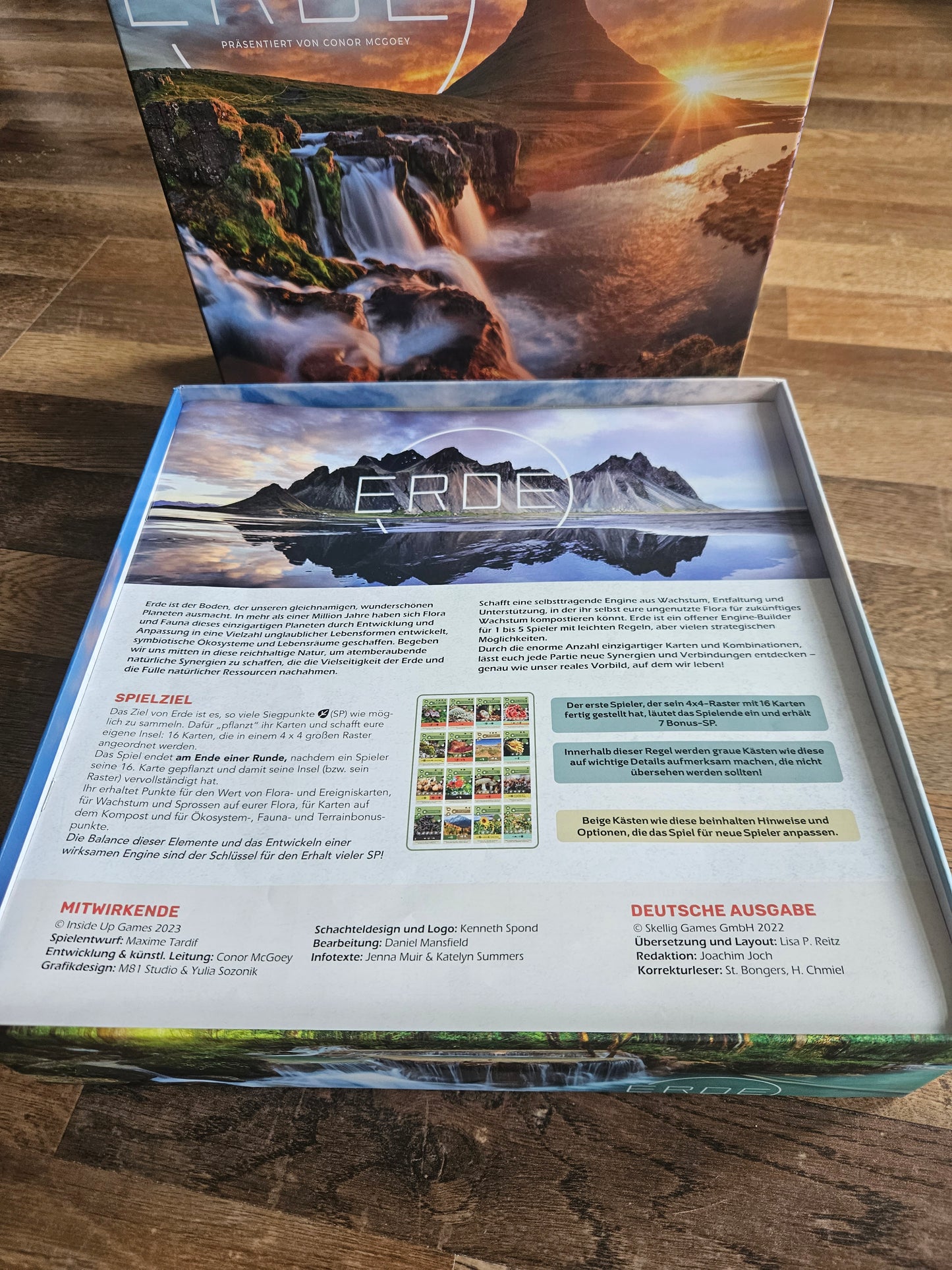 Insert Inlay Aufbauhilfe Erde Brettspiel (Inoffiziell)