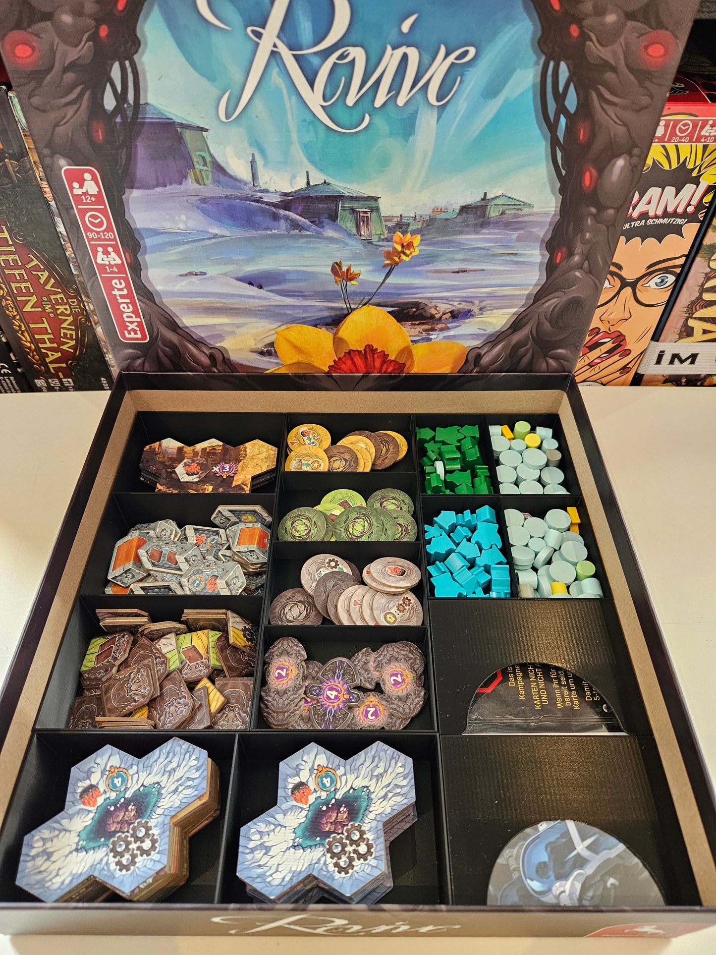 Insert für Revive Brettspiel Inlay Organizer Aufbauhilfe