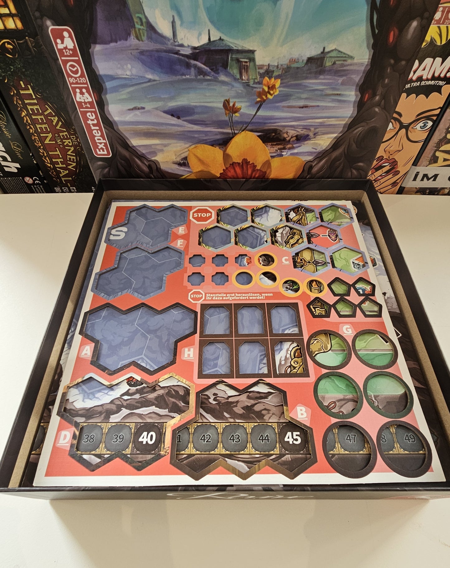 Insert für Revive Brettspiel Inlay Organizer Aufbauhilfe