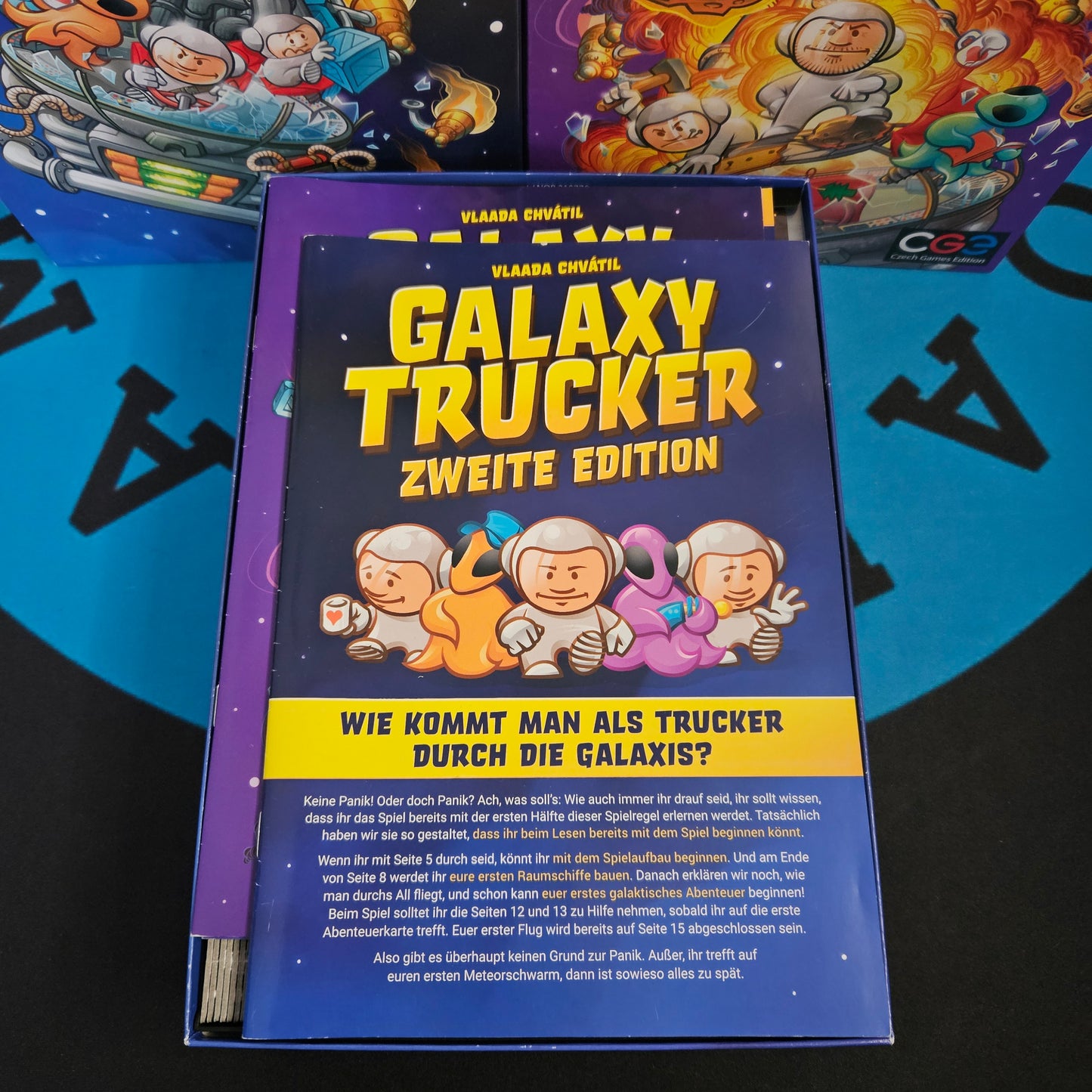 Insert für Galaxy Trucker 2. Edition + Erweiterung (Inoffiziell)