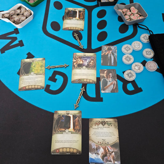 Verbindungspfeile für Arkham Horror LCG