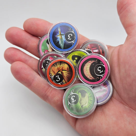 Token Sleeves für Wonderlands War Tokenhüllen Set 230stk