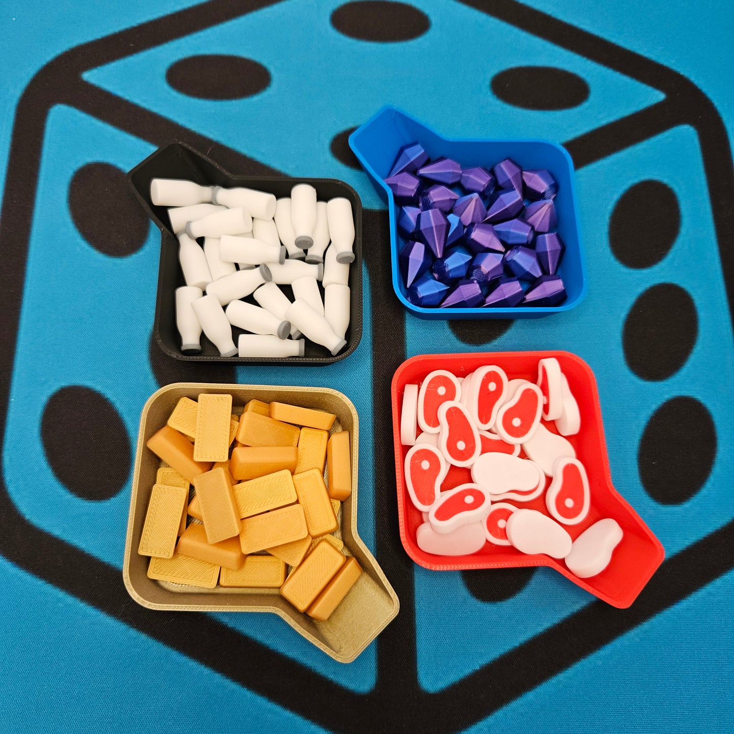 Brettspiel Token Tray Schälchen versch. Farben/Größen