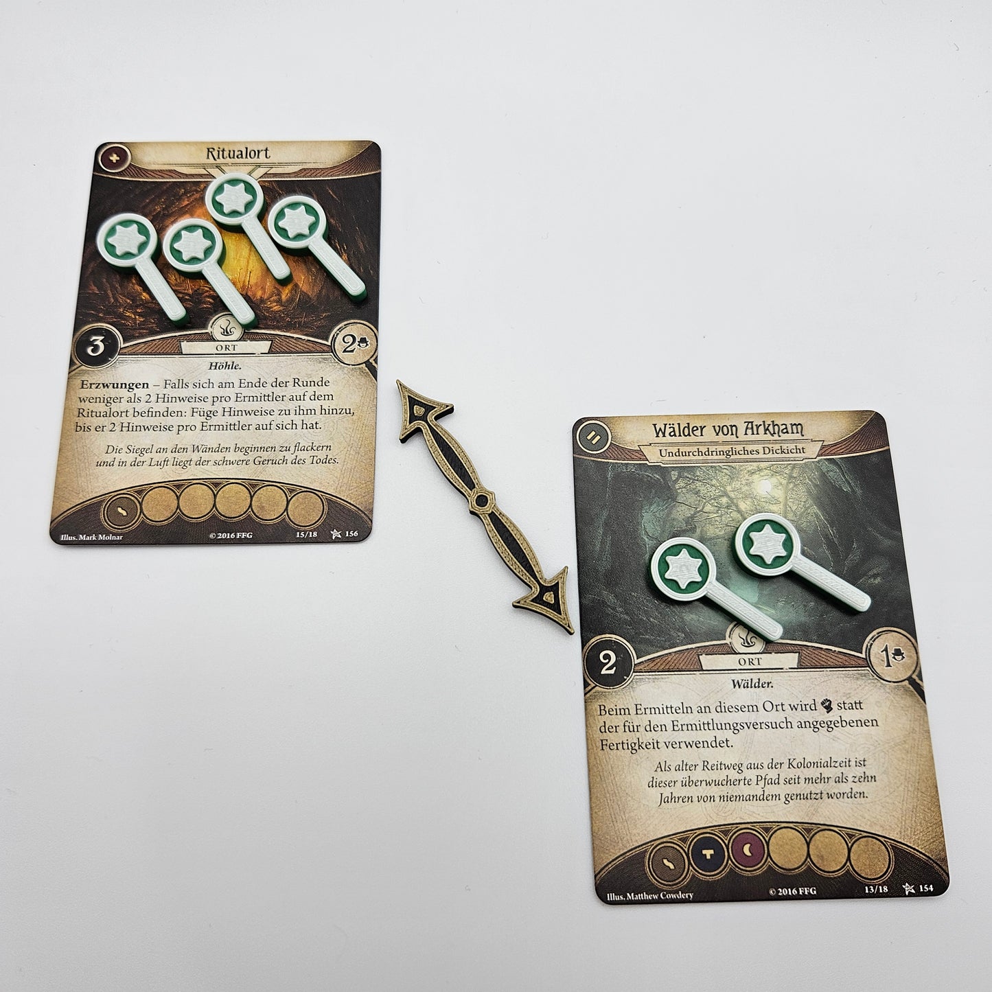 3D Token Set  für Arkham Horror LCG Set (Inoffizielles Produkt)