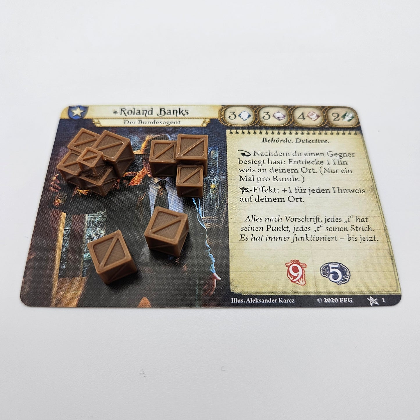 3D Ressourcen Token für Arkham Horror LCG Set (Inoffizielles Produkt)