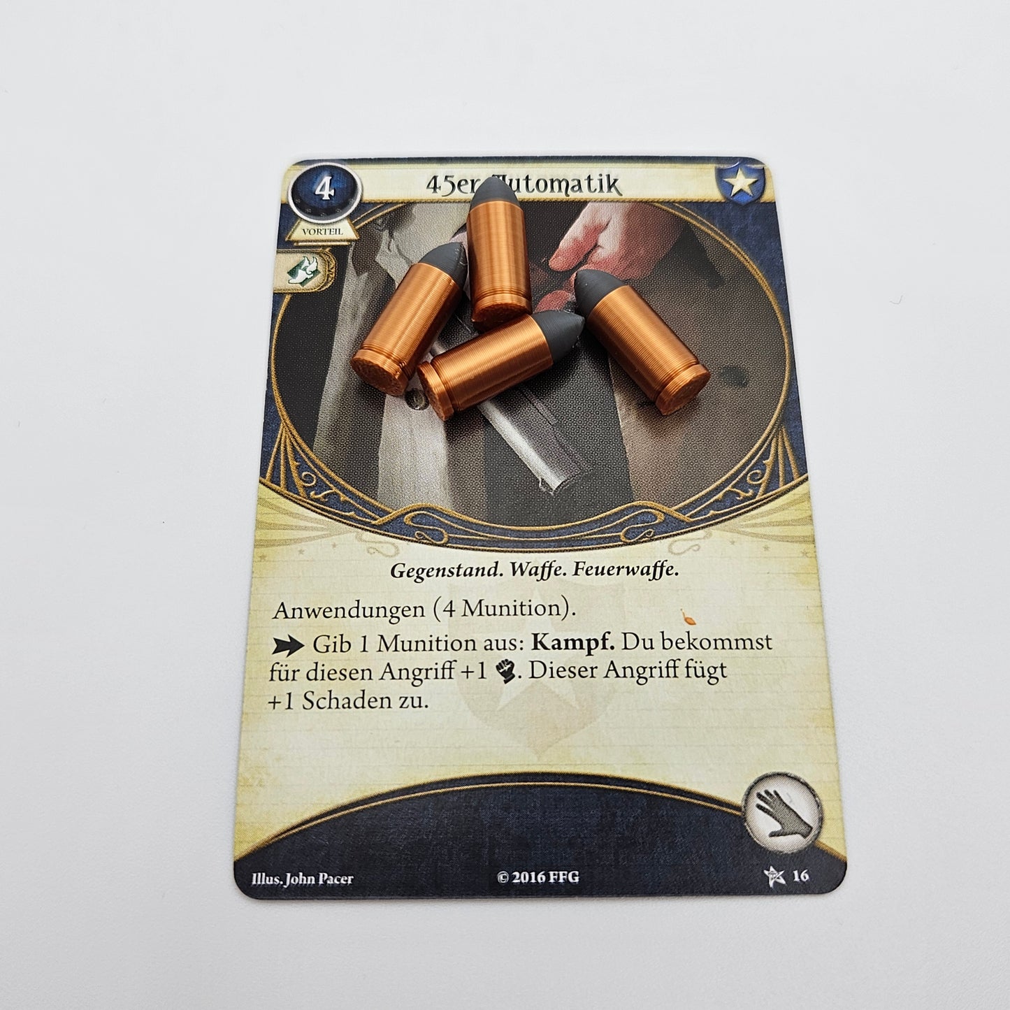 3D Munition Token für Arkham Horror LCG Set