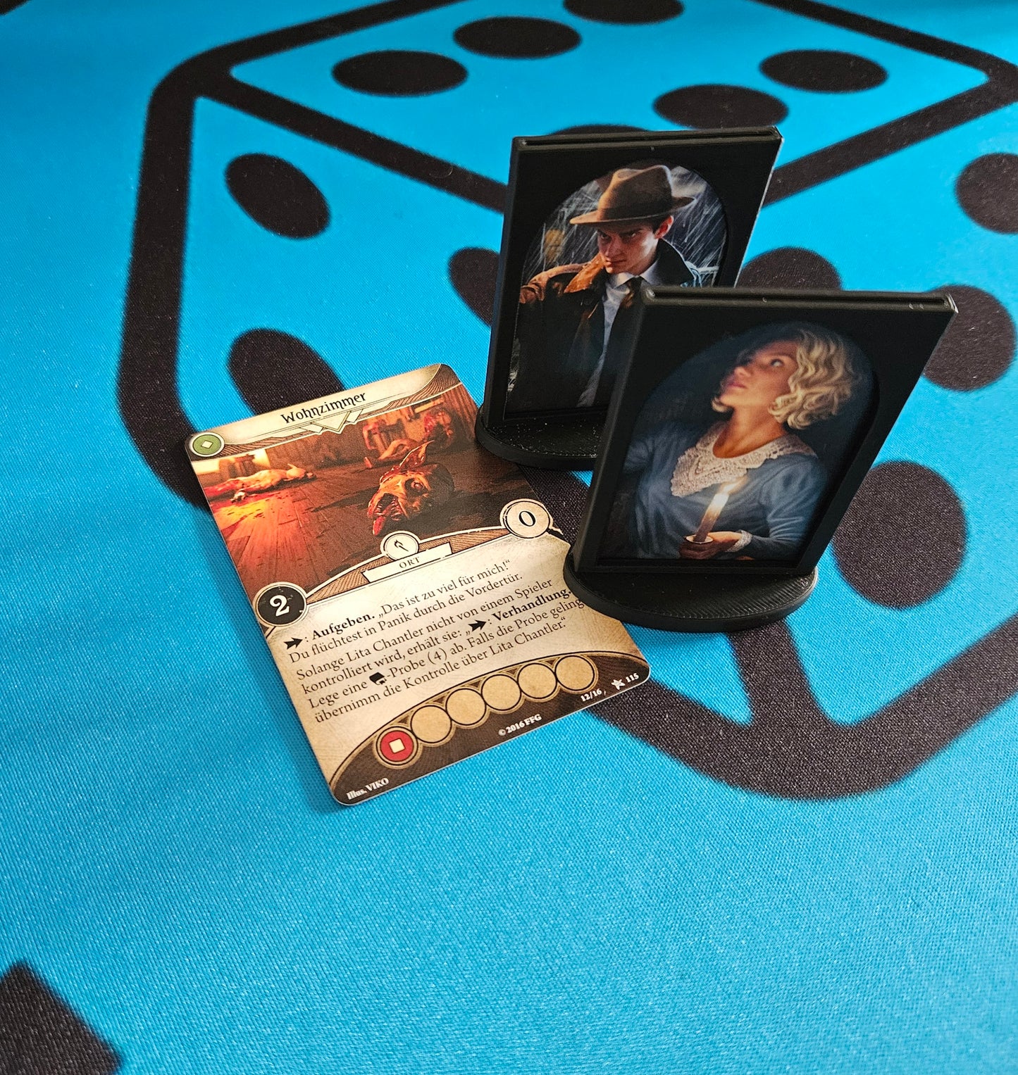 Ermittler Standies für Arkham Horror LCG Investigator Ständer Halter (Inoffizielles Produkt)