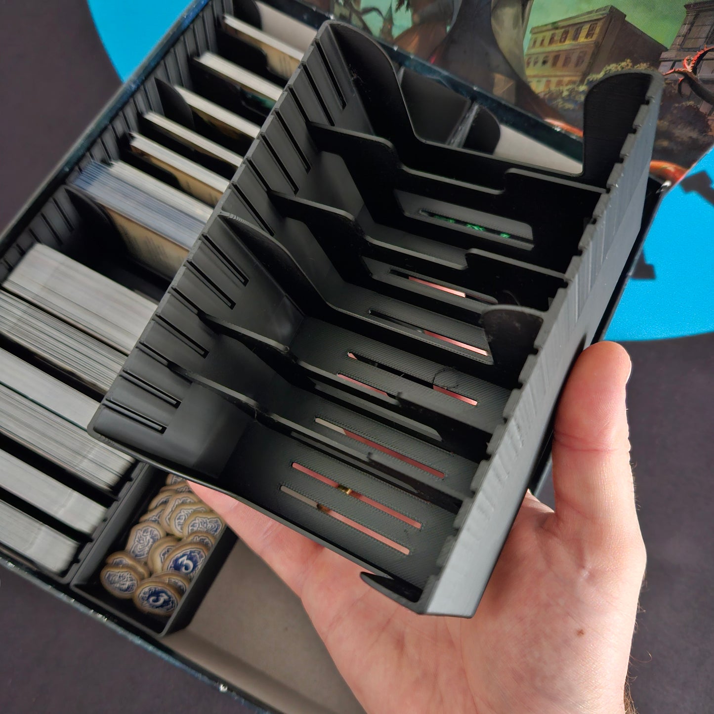 Insert für Arkham Horror LCG Modular 3-4 Zyklen Kartentrenner (Inoffiziellen Produkt)