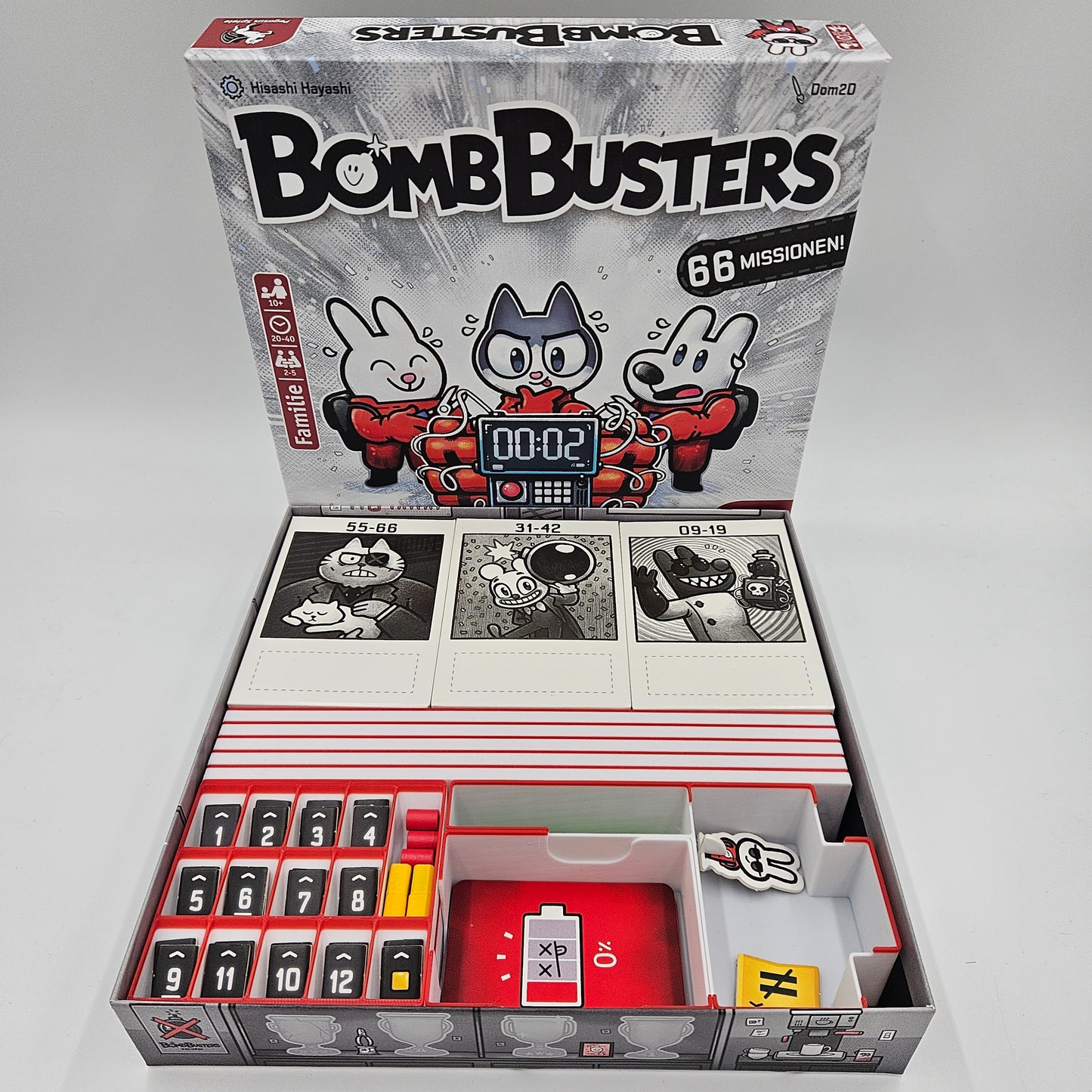 Insert für "Bomb Busters" + Kabelhalter (Inoffiziell)