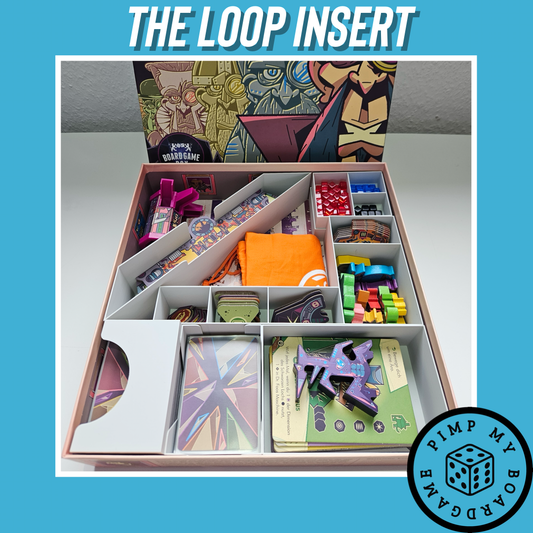 Insert für The Loop + Alle Erweiterungen. Inlay Organizer Foozilla+Pelzbrigade