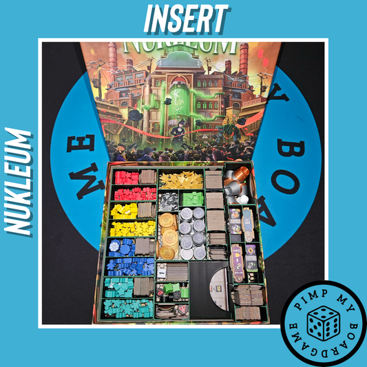 Insert Inlay für Nukleum Brettspiel Sortiereinsatz Organizer