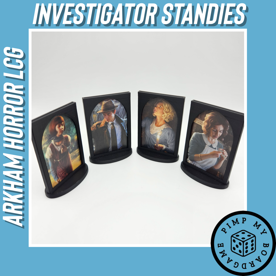 Ermittler Standies für Arkham Horror LCG Investigator Ständer Halter (Inoffizielles Produkt)