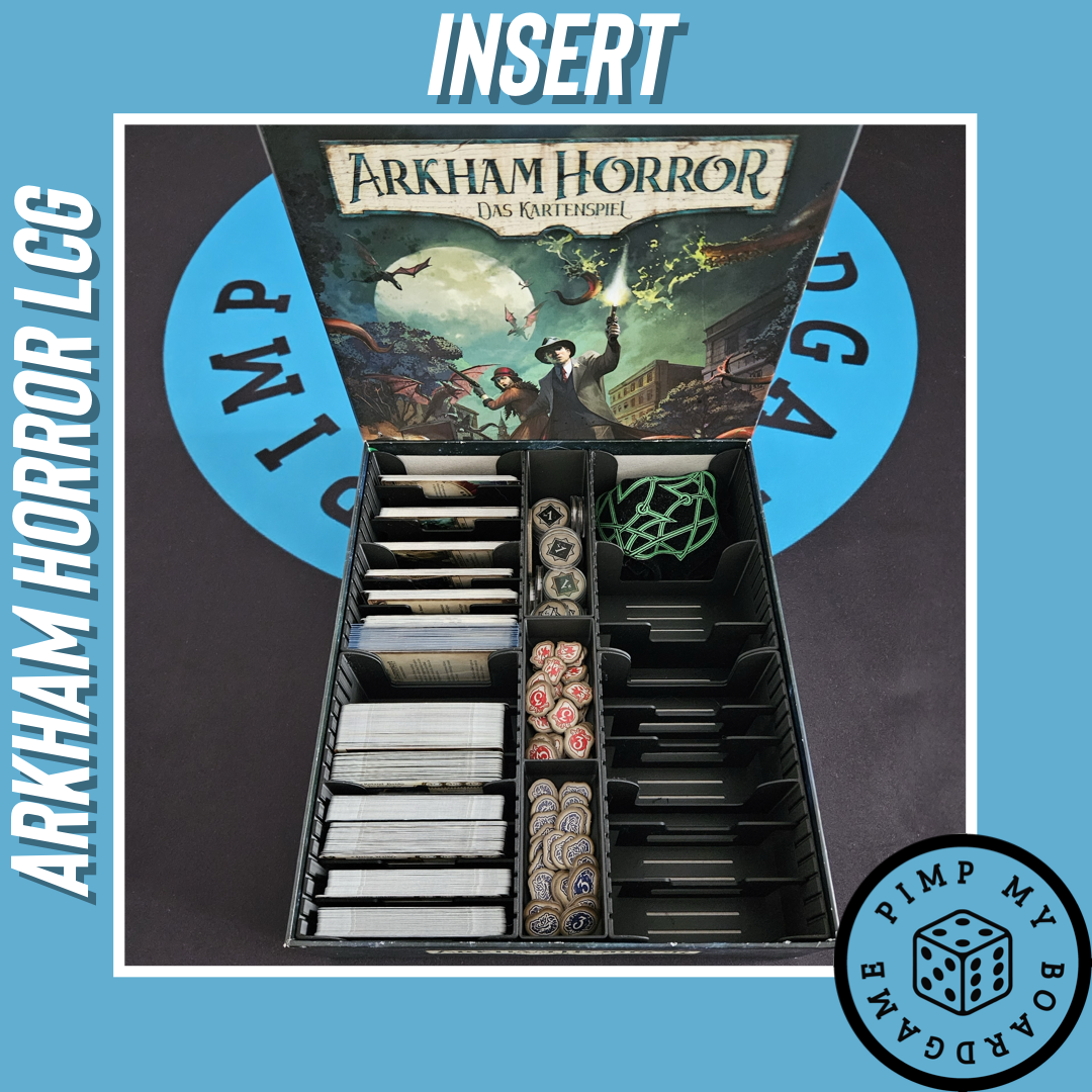 Insert für Arkham Horror LCG Modular 3-4 Zyklen Kartentrenner (Inoffiziellen Produkt)