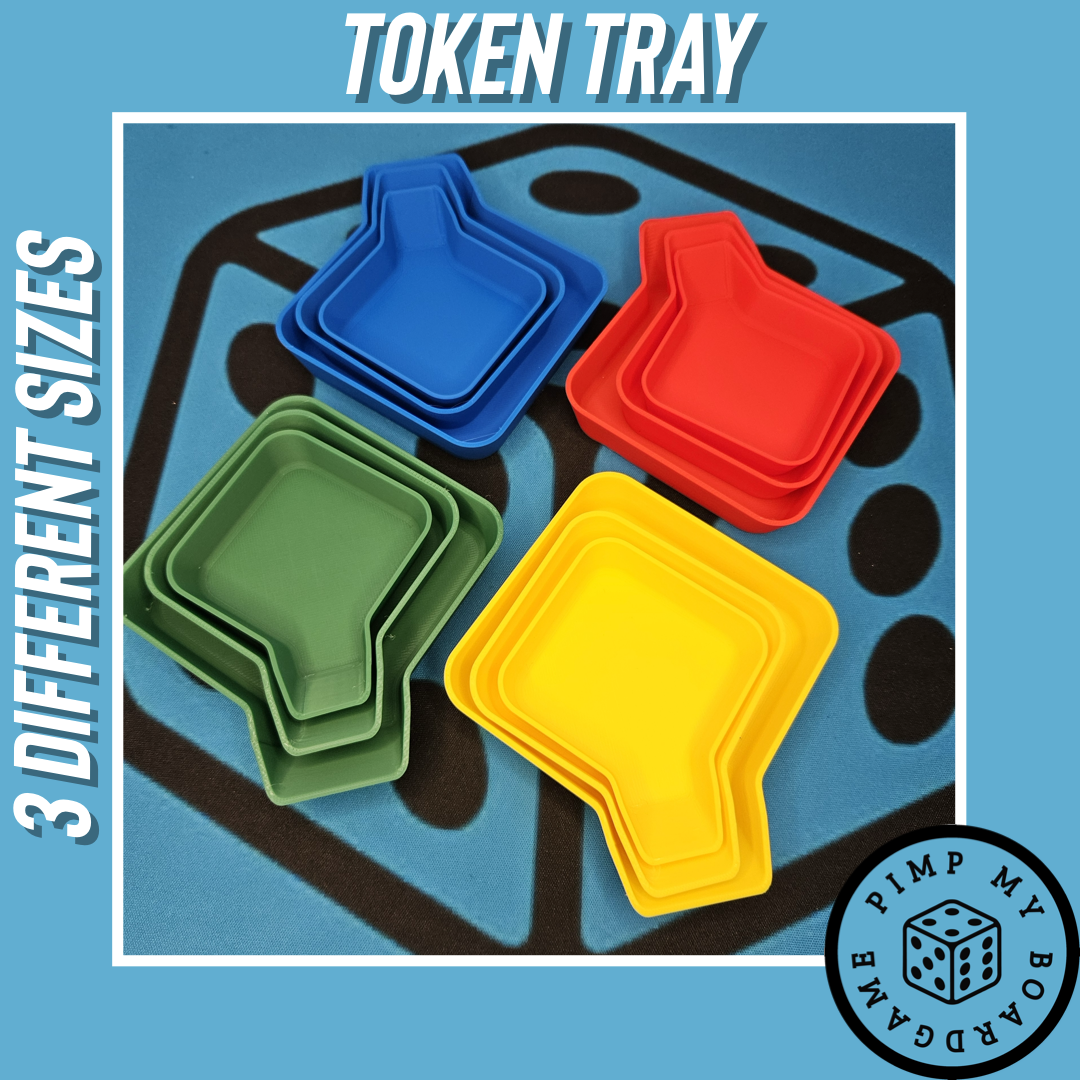 Brettspiel Token Tray Schälchen versch. Farben/Größen