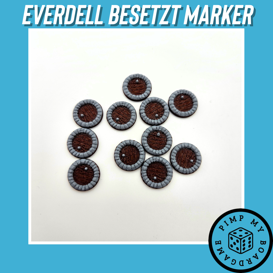 Everdell Besetzt Marker Occupied Tokens (Inoffiziell)