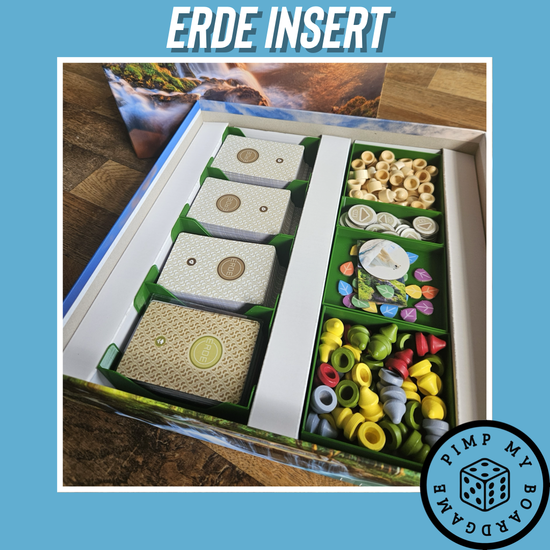 Insert Inlay Aufbauhilfe Erde Brettspiel (Inoffiziell)