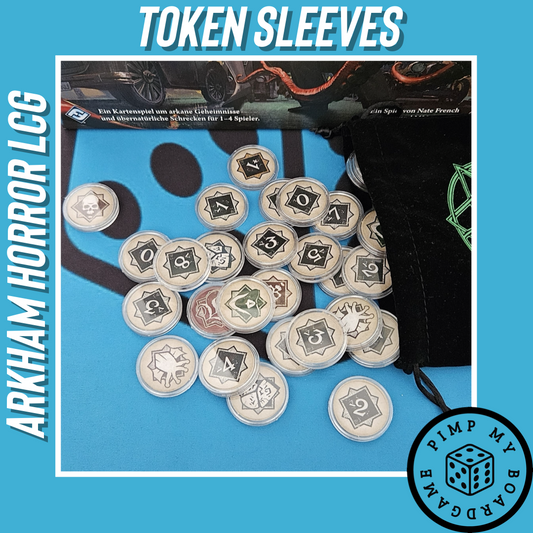 Arkham Horror LCG Token Sleeves SET 46 Stück Chaosmarker